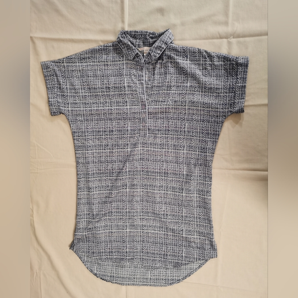 Victoria's Secret Purple Short Sleeve Sleep Shirt Dress S